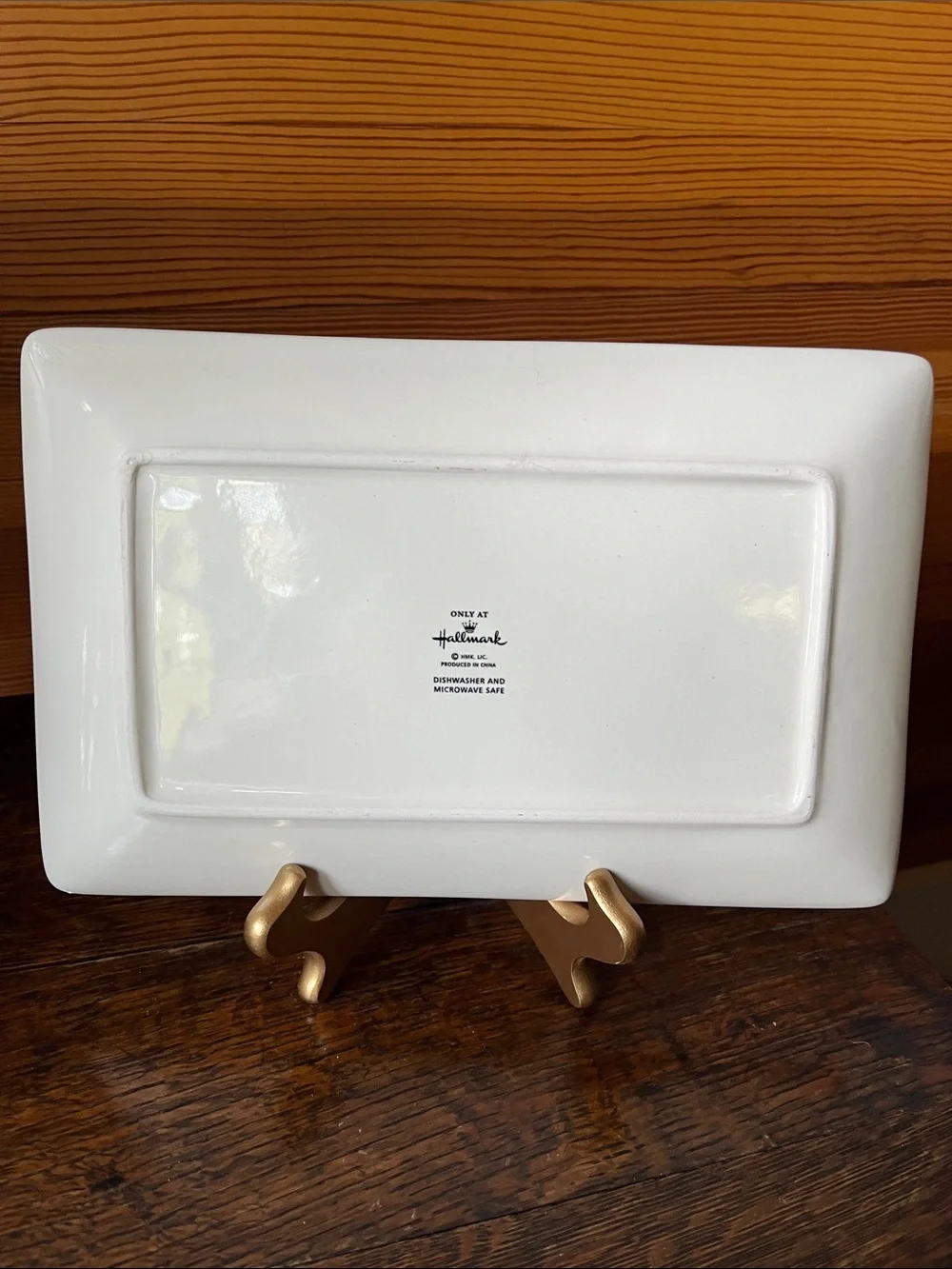 HALLMARK CERAMIC SERVING TRAY